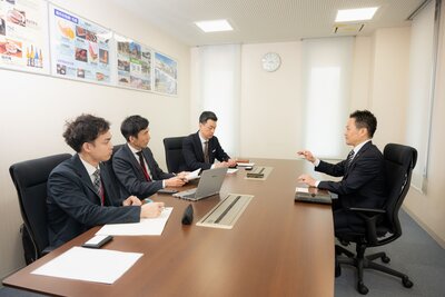 福井キヤノンマテリアル株式会社 インタビュー風景